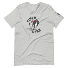 Load image into Gallery viewer, &quot;SUPER STAR&quot; DOG FART Humorous Dog Illustration – Premium Unisex T-Shirt
