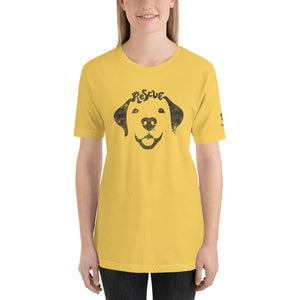 Dog Rescue Design – Premium Unisex T-Shirt