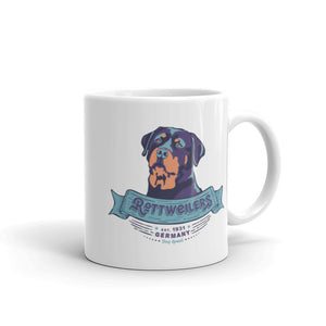 Rottweiler – White Mugs