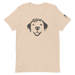 Dog Rescue Design – Premium Unisex T-Shirt