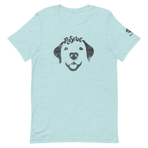 Dog Rescue Design – Premium Unisex T-Shirt