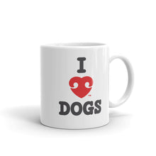 Load image into Gallery viewer, &quot;I LOVE DOGS&quot; – White Mugs
