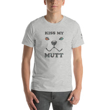 Load image into Gallery viewer, &quot;KISS MY MUTT&quot; ABSTRACT DOG FACE - Premium Unisex T-Shirt
