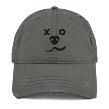 Load image into Gallery viewer, DOG SPEED ABSTRACT DOG FACE DESIGN – Distressed Hat
