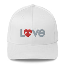 Load image into Gallery viewer, &quot;LOVE&quot; DOG LOVERS DESIGN – Elastic Structured Twill Hats
