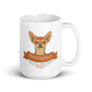 Chihuahua – White Mugs