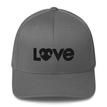 Load image into Gallery viewer, &quot;LOVE&quot; DOG LOVERS DESIGN – Elastic Structured Twill Hats
