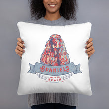 Load image into Gallery viewer, Spaniel Dog – Pillows
