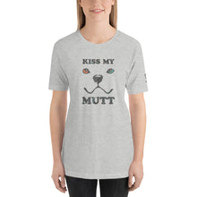 Load image into Gallery viewer, &quot;KISS MY MUTT&quot; ABSTRACT DOG FACE - Premium Unisex T-Shirt
