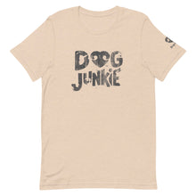 Load image into Gallery viewer, &quot;DOG JUNKIE&quot; Double Sided – Premium Unisex T-Shirt
