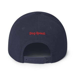 DOG SPEED ABSTRACT DOG FACE DESIGN – Snapback Hats