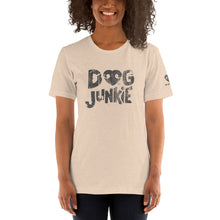 Load image into Gallery viewer, &quot;DOG JUNKIE&quot; Double Sided – Premium Unisex T-Shirt
