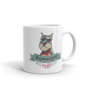 Schnauzer – White Mugs