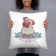 Load image into Gallery viewer, Pug Dog – Pillows
