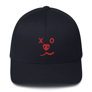 DOG SPEED ABSTRACT DOG FACE DESIGN – Elastic Structured Twill Hats