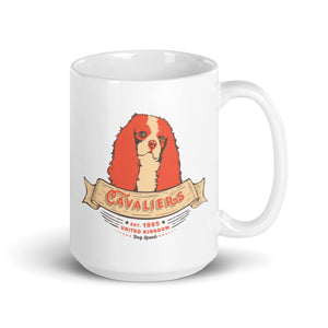 Cavalier King Charles Spaniel – White Mugs