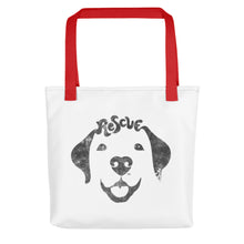 Load image into Gallery viewer, RESCUE DOG FACE DESIGN – Tote Bags
