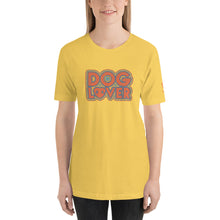 Load image into Gallery viewer, &quot;DOG LOVER&quot; 70&#39;s RETRO DESIGN – Premium Unisex T-Shirt
