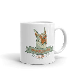 Great Dane – White Mugs