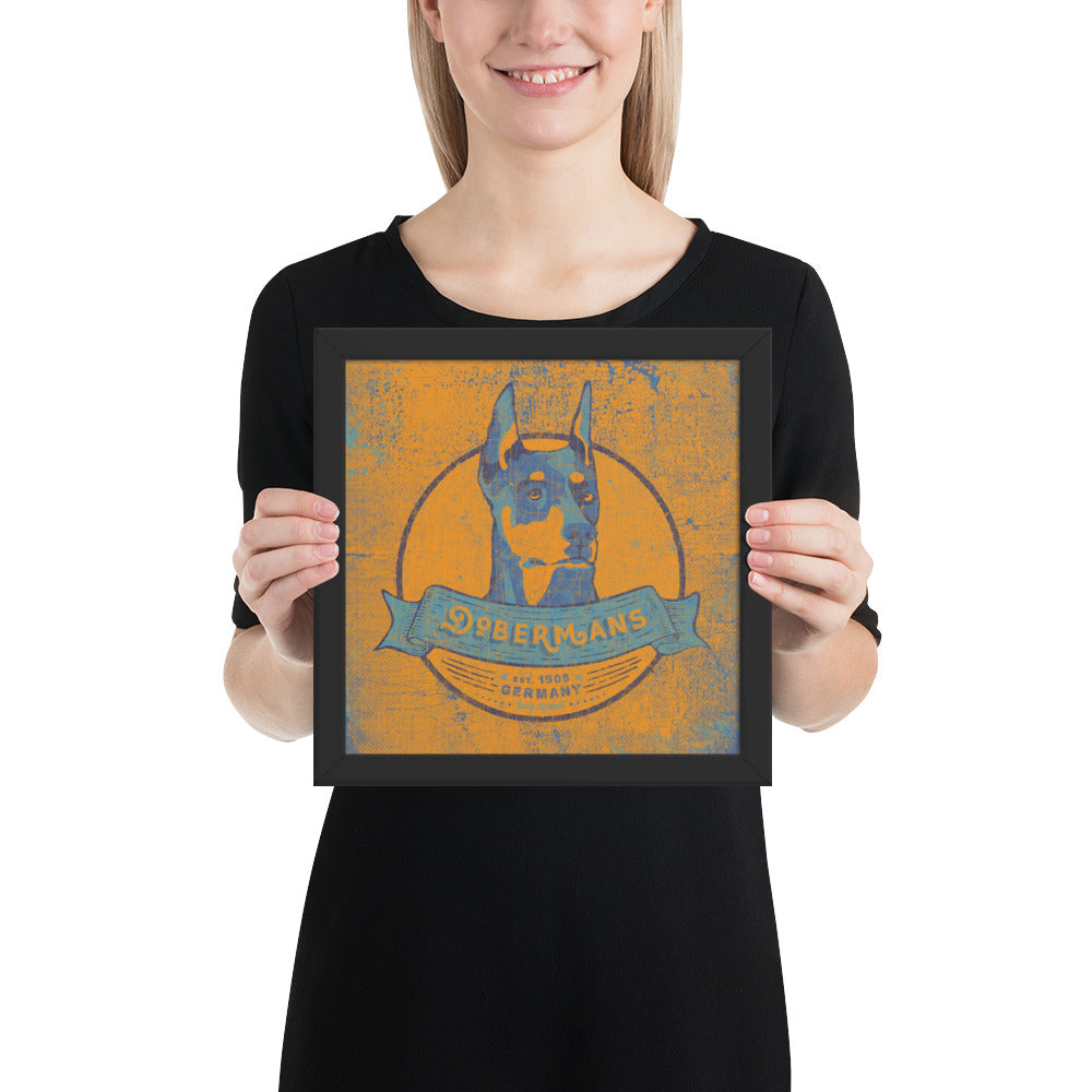 Doberman – Framed Posters