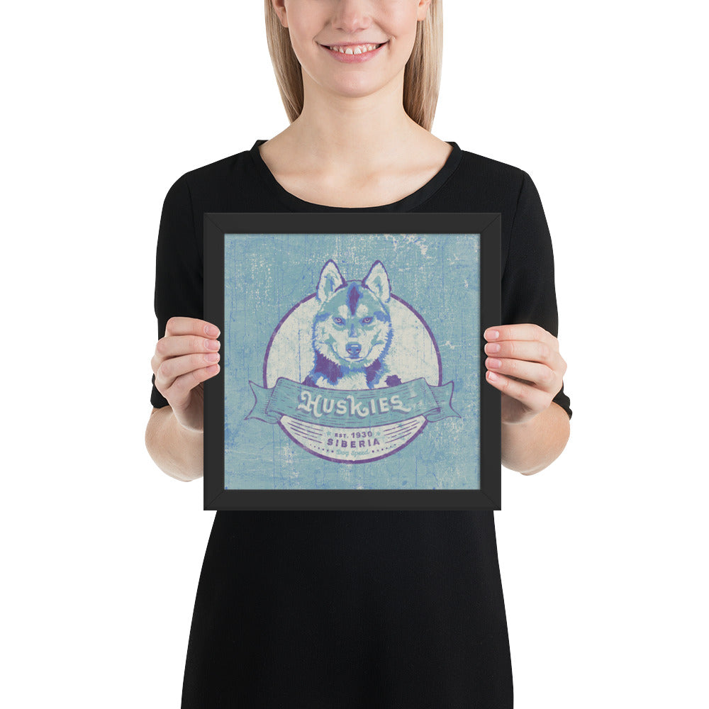 Husky – Framed Posters