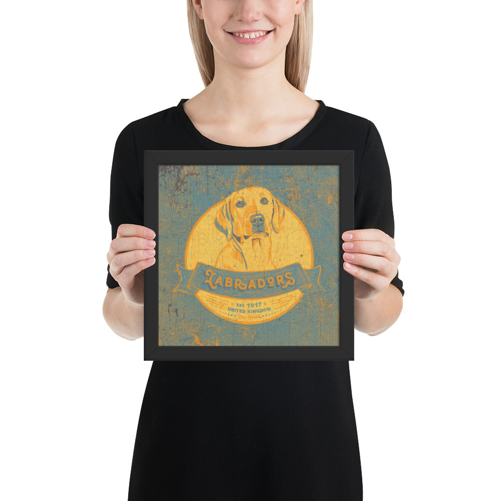 Labrador – Framed Posters