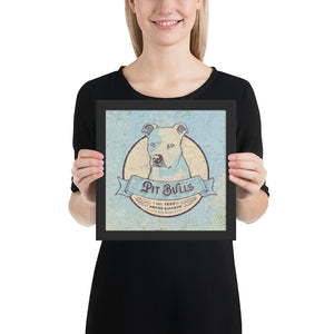 Pit Bull – Framed Posters