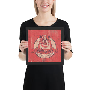 Bulldog – Framed Posters