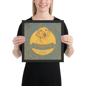 Labrador – Framed Posters