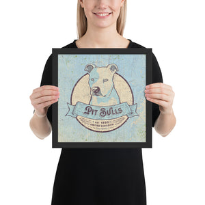 Pit Bull – Framed Posters