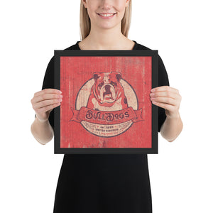 Bulldog – Framed Posters