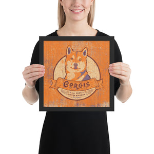 Corgi – Framed Posters