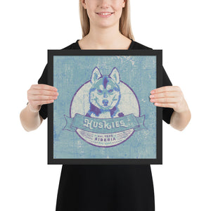 Husky – Framed Posters