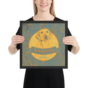 Labrador – Framed Posters