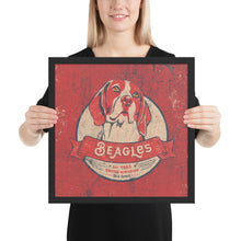 Load image into Gallery viewer, Beagle – Framed Posters
