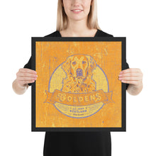 Load image into Gallery viewer, Golden Retriever – Framed Posters
