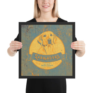 Labrador – Framed Posters