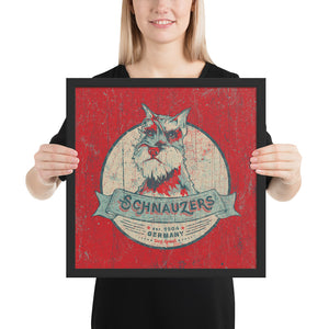 Schnauzer – Framed Posters