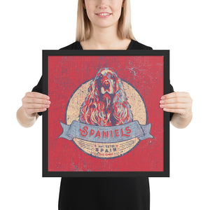 Spaniel – Framed Posters