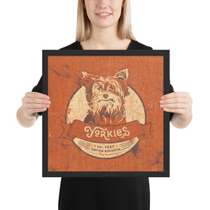 Yorkie – Framed Posters