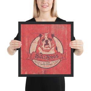 Bulldog – Framed Posters