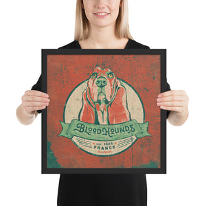 Bloodhound – Framed Posters