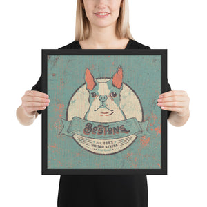 Boston Terrier – Framed Posters