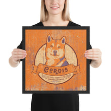 Load image into Gallery viewer, Corgi – Framed Posters
