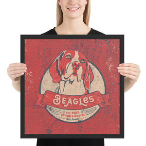 Beagle – Framed Posters