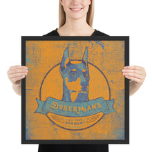 Load image into Gallery viewer, Doberman – Framed Posters
