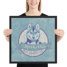 Load image into Gallery viewer, Husky – Framed Posters
