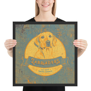 Labrador – Framed Posters