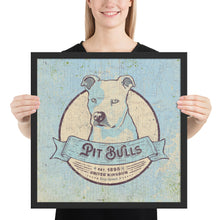 Load image into Gallery viewer, Pit Bull – Framed Posters
