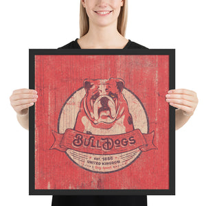 Bulldog – Framed Posters